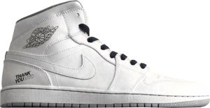 Jordan  1 Retro Mid Jeter Day White/White-Wolf Grey (554724-112a)