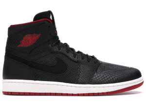 Jordan 1 Retro Nouveau Snakeskin Black/Gym Red-White (819176-001)