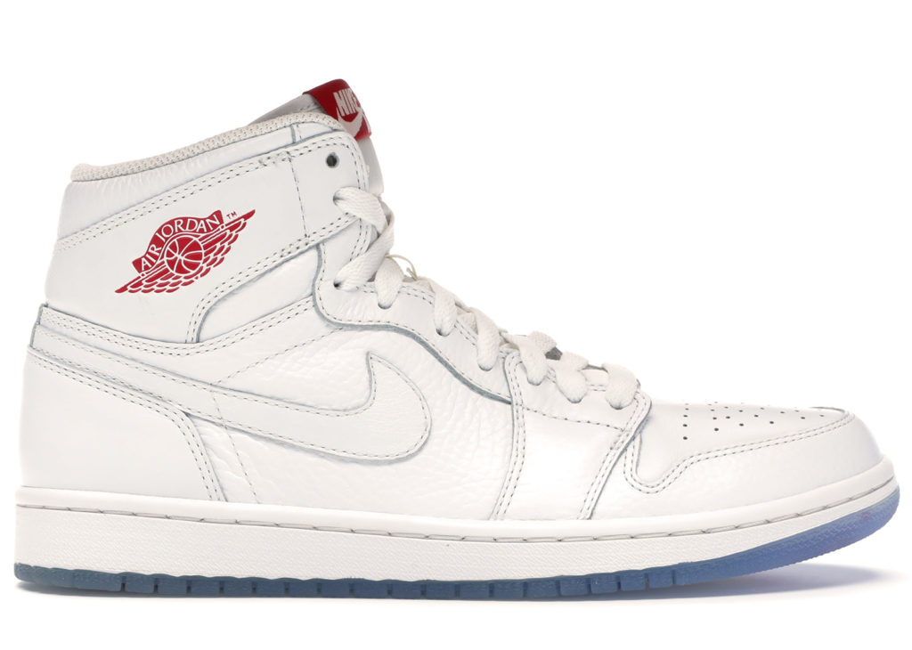 Jordan 1 TedX PDX “Perfect” Summit White/Varsity Red-White; Black/White-Red (PROMO)