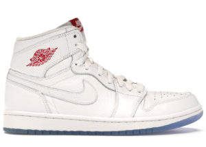 Jordan 1 TedX PDX “Perfect” Summit White/Varsity Red-White; Black/White-Red (PROMO)