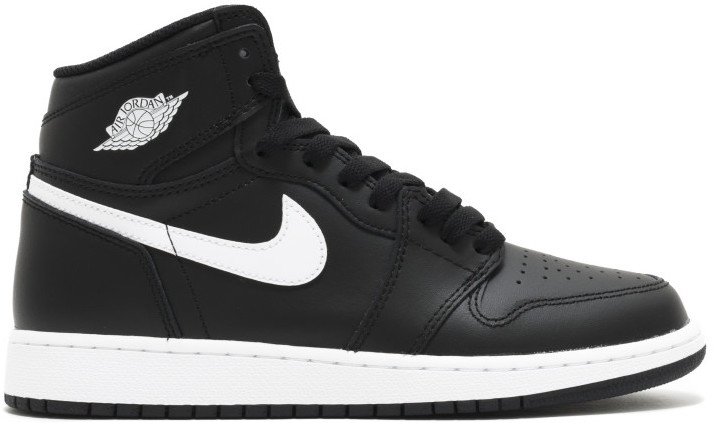 Jordan 1 Retro Yin Yang Black (GS) Black/Black-University Red-White (575441-011)