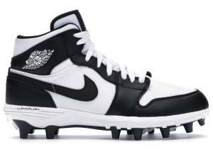Jordan 1 TD Mid White Black White/Black-Black (AR5604-100)