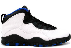 Jordan 10 OG New York Knicks White/Black/Royal Blue (130209-103)