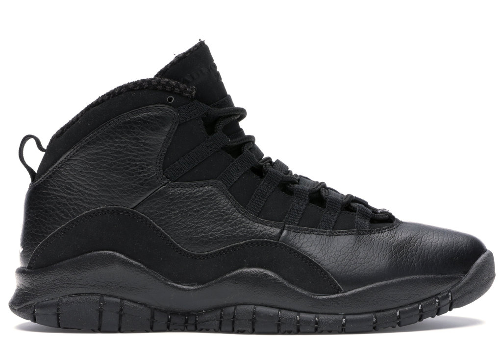 Jordan 10 Retro Blackout Black/White (310805-010)