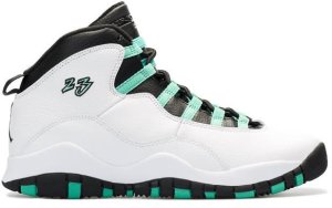 Jordan 10 Retro Green (GS) White/Green-Black-Infrared 23 (705180-118)