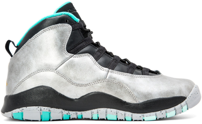 Jordan 10 Retro Lady Liberty (GS) Dust/Metallic Gold/Black (705179-045)