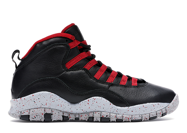 Jordan 10 Retro PSNY Black Black/Gym Red-Wolf Grey (AJ10-537687)