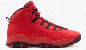 Jordan 10 Retro Steve Wiebe HOH (GS) University Red/Black-University Red-Black-White (AJ6883-625)