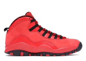 Jordan 10 Retro Steve Wiebe HOH University Red/Black-University Red-Black-White (AJ9100-625)