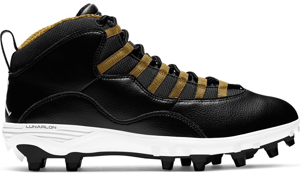 Jordan 10 TD Mid Black Metallic Gold Black/Black-Metallic Gold (CQ2073-007)