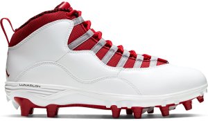 Jordan 10 TD Mid Gym Red White/Light Steel Grey-Gym Red (CQ2073-106)