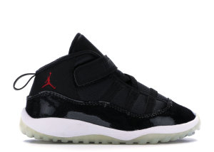 Jordan 11 Retro 72-10 (TD) Black/Gym Red-White-Anthracite (378040-002)