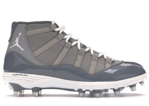 Jordan 11 Retro Cleat Cool Grey Medium Grey/White-Cool Grey (AO1561-003)