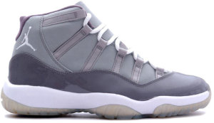 Jordan  11 Retro Cool Grey (2001) Medium Grey/White-Cool Grey (136046-011)