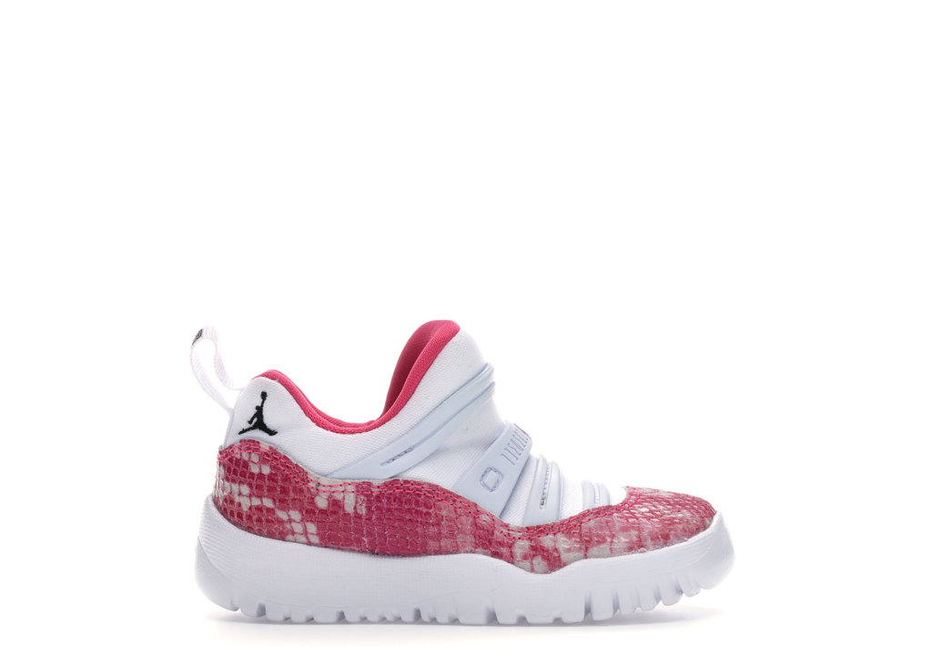 Jordan 11 Retro Little Flex Snake Watermelon (TD) White/Black-Watermelon (BQ7104-106)