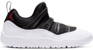 Jordan 11 Retro Little Flex Tuxedo (PS) Black/White-True Red (BQ7101-010)