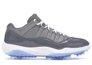 Jordan 11 Retro Low Golf Cool Grey Medium Grey/Gunsmoke-White (AQ0963-002)