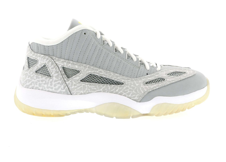 Jordan 11 Retro Low IE Silver Zest Silver/Zest-White (306008-072)