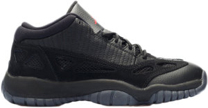 Jordan 11 Retro Low Referee (GS) Black/True Red (768873-003)