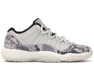 Jordan 11 Retro Low Snake Light Bone (GS) Light Bone/Smoke Grey-White-Black (CD6847-002)