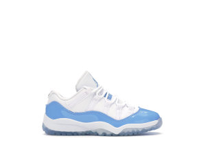 Jordan 11 Retro Low UNC (PS) White/University Blue-Black (505835-106)
