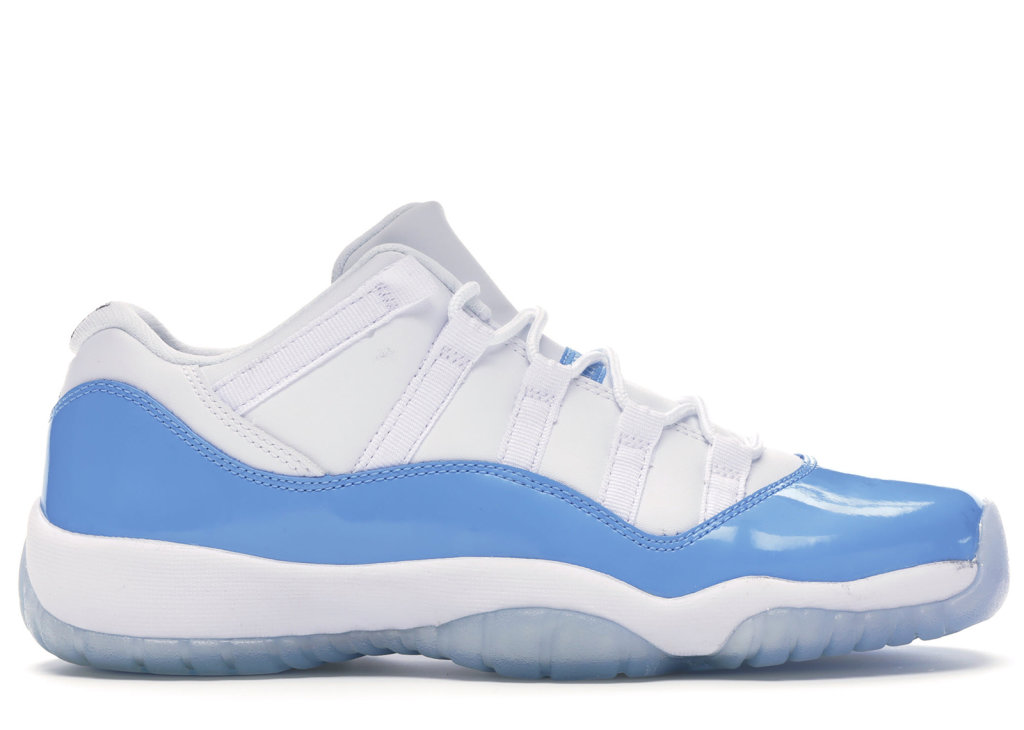 Jordan 11 Retro Low University Blue (GS) White/University Blue (528896-106)
