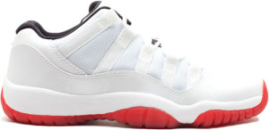 Jordan 11 Retro Low White Varsity Red (GS) White/Varsity Red-Black (528896-101)
