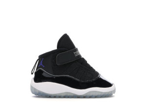Jordan 11 Retro Space Jam 2016 (TD) Black/Dark Concord-White (378040-003)