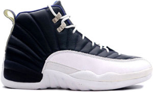 Jordan  12 OG Obsidian (1997) Obsidian/White/French Blue (130690-411)