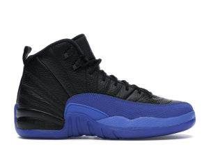Jordan 12 Retro Black Game Royal (GS) Black/Game Royal-Black (153265-014)
