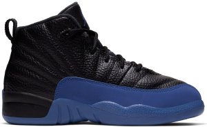 Jordan  12 Retro Black Game Royal (PS) Black/Game Royal-Black (151186-014)