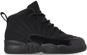 Jordan  12 Retro Black Rush Pink (PS) Black/Dark Grey-Rush Pink (510816-006)