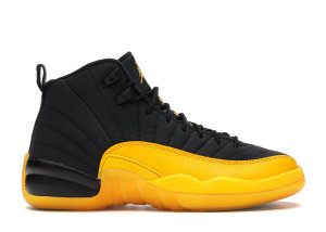 Jordan  12 Retro Black University Gold (GS) Black/University Gold (153265-070)