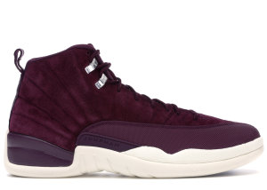 Jordan  12 Retro Bordeaux Bordeaux/Sail-Metallic Silver (130690-617)