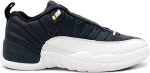 Jordan 12 Retro Low Obsidian (2004) Obsidian/University Blue-White (308317-441)