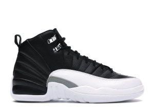 Jordan 12 Retro Playoffs 2012 (GS) Black/Varsity Red-White (153265-001)