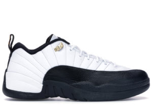 Jordan 12 Retro Low Taxi (2011) White/Black-Taxi (308317-104)