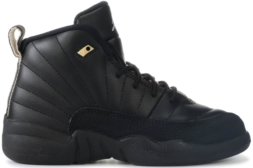 Jordan 12 Retro The Master (PS) Black/Rattan-White-Metallic Gold (151186-013)