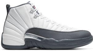 Jordan 12 Retro White Dark Grey White/Dark Grey-Gym Red (130690-160)