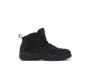 Jordan 12 Retro Winter Black (PS) Black/Black-Anthracite (BQ6850-001)