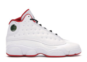Jordan  13 Retro Alternate History of Flight (GS) White/Metallic Silver-University Red (414574-103)