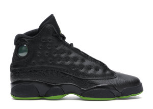 Jordan 13 Retro Altitude 2017 (GS) Black/Altitude Green (414574-042)