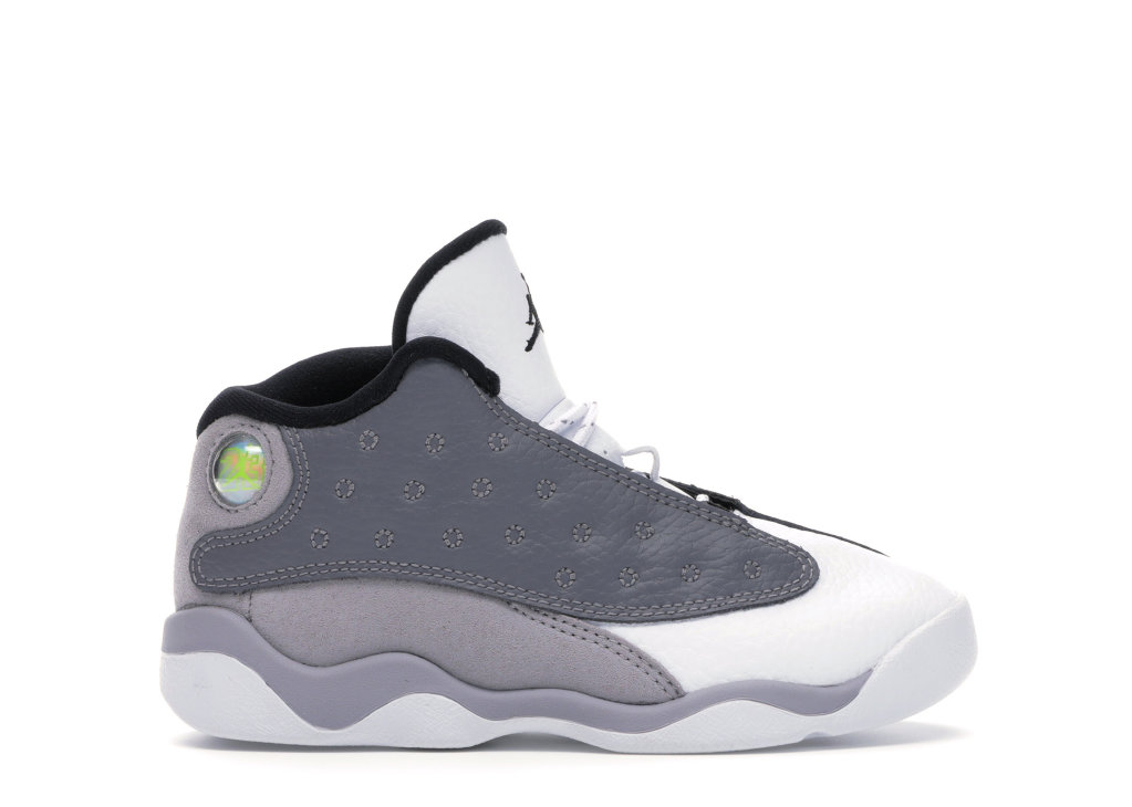 Jordan 13 Retro Atmosphere Grey (TD) Atmosphere Grey/Black-White-University Red-Sail (414581-016)