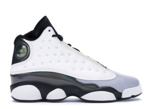 Jordan 13 Retro Barons (GS) White/Teal/Black (414574-115)