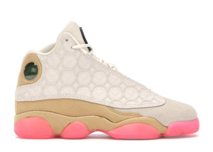 Jordan 13 Retro Chinese New Year 2020 (GS) Pale Ivory/Black-Digital Pink-Club Gold (CW4683-100)