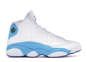 Jordan 13 Retro Chris Paul Home White/India Blue/Purple Campus (807504-107)