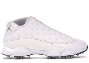 Jordan 13 Retro Golf Cleat White Black White/Black (917719-102)
