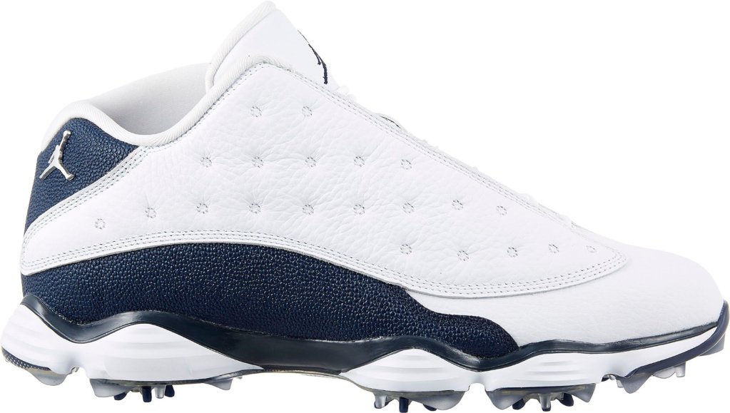 Jordan 13 Retro Golf White Navy Blue White/Navy Blue (917719-100)