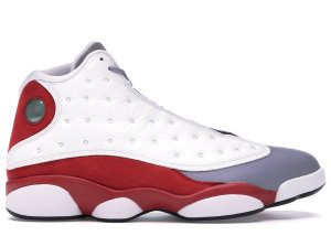 Jordan  13 Retro Grey Toe 2014 (TD) White/Black-True Red-Cement Grey (414581-126)