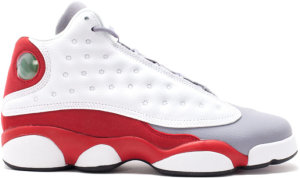 Jordan 13 Retro Grey Toe (GS) White/Black-True Red-Cmnt Grey (414574-126)